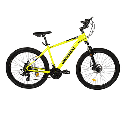 14e56708-bbb5-4ff9-84a7-9ae69d20f535 دوچرخه پسرانه کمک دار GREENWAY 27.5 - 2704 استیل دیسکی سایز 27.5 - Image 1