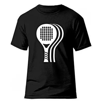 71142379-3ebe-4c35-af5c-9e42f4182c95 تیشرت اسکواش فشن لاین SQUASH 9 | مشکی/سفید - Image 1
