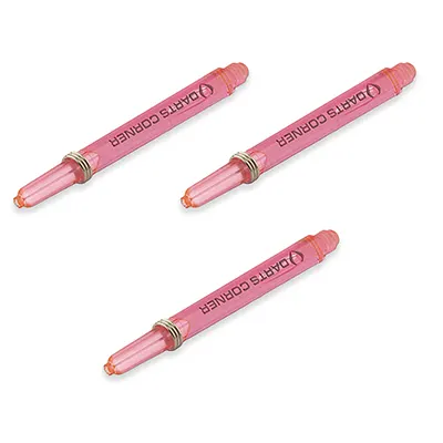 7275bdae-ec0f-475a-a89c-54e27e8324f5 شفت دارت پلی کربنات DARTS CORNER بلند بسته سه عددی | صورتی - Image 1