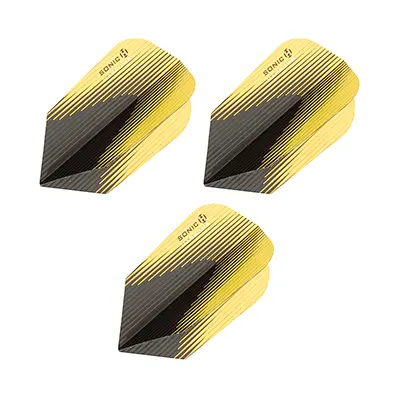 75949c22-c358-459e-a38c-b5f223978ebb فلایت دارت اسلیم SONIC HARROWS بسته سه عددی | زرد/مشکی - Image 1