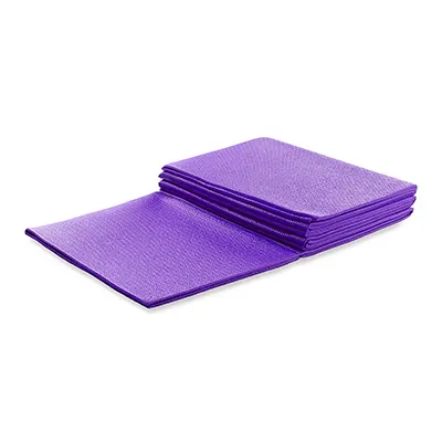 7a8e9341-5653-4f19-9006-6bed34bb721a زیرانداز بدنسازی مت یوگا 5 میلیمتری تاشو ریسینز | بنفش - Image 1