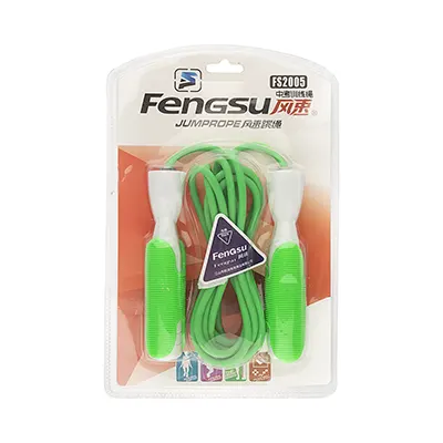 812c9e36-5c0c-4216-a9bb-4738a8738021 طناب ورزشی بدنسازی FENGSU -FS2005 | سبز/سفید - Image 1