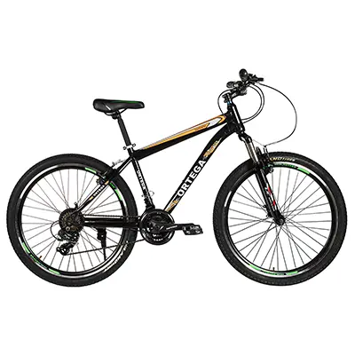 9741eeb1-2efc-4586-9c39-67d7015ce9ef دوچرخه مردانه ORTEGA - SHIMANO لقمه ای سایز 26 | مشکی/نارنجی - Image 1