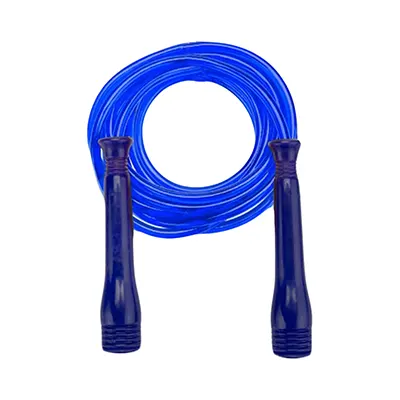 a48eb50d-1723-47e5-8fcf-54de517d889e طناب ورزشی بدنسازی تن زیب ژله ای 6 میل | آبی/بنفش - Image 1