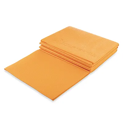 a6bcc87b-98bf-4e94-9d68-d4eda5713f43 زیرانداز بدنسازی مت یوگا 4 میلیمتری تاشو گلدن استار | نارنجی - Image 1