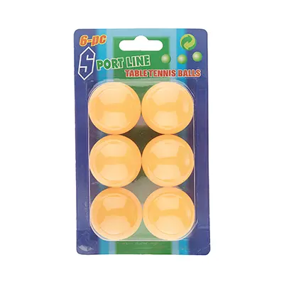 a90cd341-e10b-45dc-91e1-18297a0b13d1 توپ پینگ پنگ SPORT LINE بسته 6 عددی | نارنجی - Image 1