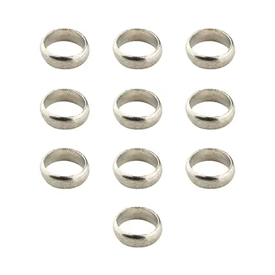 bd846852-dcb7-41e7-9edd-2161e50ae9f6 رینگ شفت دارت بسته ده عددی | نقره ای - Image 1