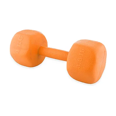 c36e286c-60f5-4c64-8932-3ac4e713174c دمبل بدنسازی ایروبیک بانوان تکی 4 کیلویی رادیس فیت | نارنجی - Image 1