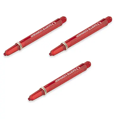 c76a3228-95f1-4077-9b26-6f2a52bf5cae شفت دارت پلی کربنات DARTS CORNER بلند بسته سه عددی | قرمز - Image 1