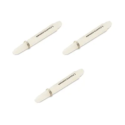 cdbd919f-04f1-4773-befd-6208c3cb23cd شفت دارت پلی کربنات DARTS CORNER کوتاه بسته سه عددی | سفید - Image 1