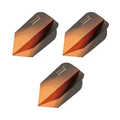 d0eca33c-6958-4980-b21c-fd830060142d فلایت دارت اسلیم SONIC HARROWS بسته سه عددی | نارنجی/مشکی - Image 1