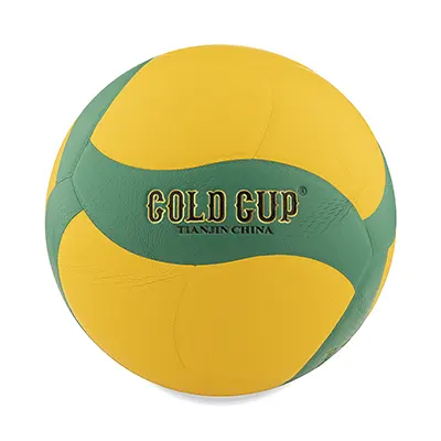 dc1ca357-d632-4381-ba6e-30bf5eabfc18 توپ والیبال گلد کاپ V1800 Soft Touch | زرد/ سبز - Image 1