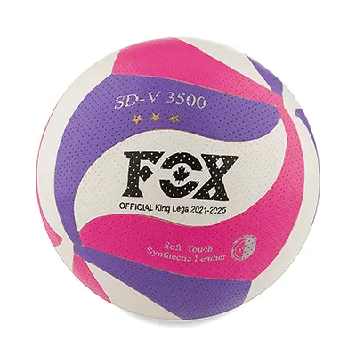 e390210b-da33-47ae-8c5b-f300f482119b توپ والیبال طرح فاکس FOX SD-V3500 | بنفش/صورتی - Image 1