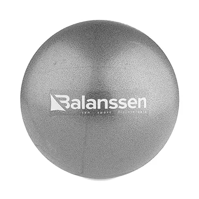 e9d76b87-28b9-48c2-a912-46873b631995 توپ بدنسازی پیلاتس نی دار 22 سانتی متری Balanssen | طوسی - Image 1