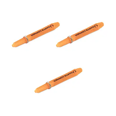f735717c-3a7e-416c-a9b2-08752e178e9d شفت دارت پلی کربنات DARTS CORNER متوسط بسته سه عددی | نارنجی - Image 1