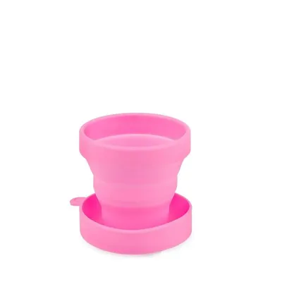 0fda5d8da3b8462b8f164b95033d7d1e-mmedium لیوان کوهنوردی تاشو سیلیکونی کوچک | صورتی - Image 1