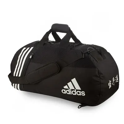 26fbb33cbdbc4e068634810d6694cea1-mmedium ساک ورزشی آدیداس کوله پشتی شو JUDO- ADIACC050 | مشکی/سفید - Image 1