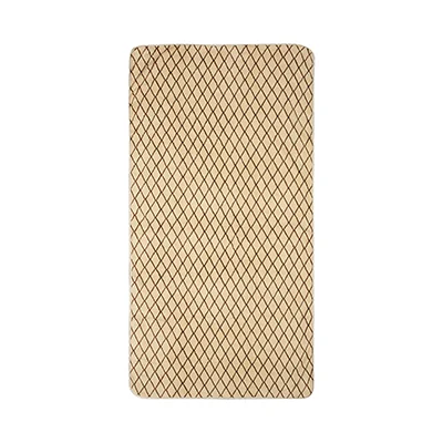 46397ab9-d384-4bbd-9581-935d13de8779 حوله شنا استخری 70*140 Textile boutique | کرم/قهوه ای - Image 1