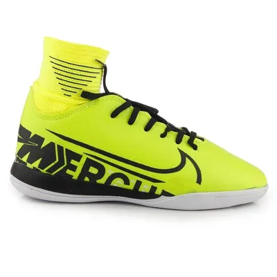 5f5a7be20b634be79f6197dcbe7879dd-mmedium کفش فوتسال سالنی طرح نایک ساقدار Just Do it | فسفری/مشکی - Image 1