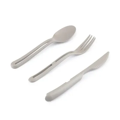 77c1bd19c4184d1ebbffb21f9133e2a5-mmedium ست قاشق چنگال و چاقو کوهنوردی ProCook | طوسی - Image 1