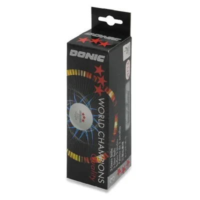 cd40389b94734168a412101d064c9024-mmedium توپ پینگ پنگ دونیک 3 ستاره +40 پلاستیکی (بسته 3 عددی) | بدون رنگ - Image 1