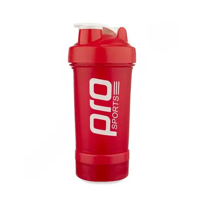 e5bf1e9d-8c5a-4445-a4b9-3486b198f105-mmedium قمقمه شیکر ورزشی 450 سی سی پرو اسپرتز چهار تکه BRS | قرمز - Image 1
