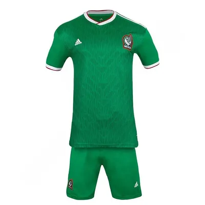 efc14af1f67b4e54b1c7131564746161-mmedium ست پیراهن شورت فوتبال اول تیم ملی مکزیک آدیداس | سبز - Image 1