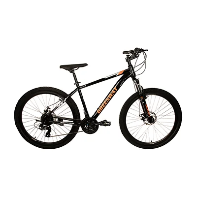 292f8ad3-ef68-4379-b287-a817a2b63d13 دوچرخه کمک دار GREENWAY 27.5 - 2704 استیل دیسکی سایز 27.5 | مشکی - Image 1