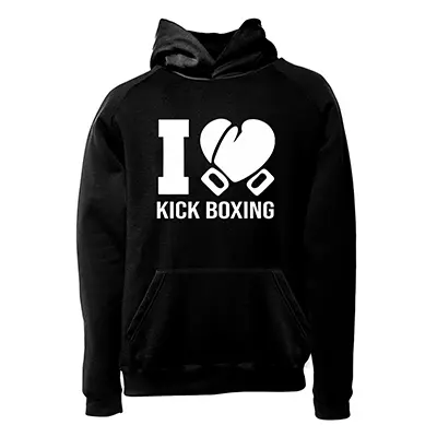 4c3597d8-6a49-4c50-853b-0505798bb0a5 هودی کیک بوکسینگ فشن لاین Kick Boxing 2 | مشکی/سفید - Image 1
