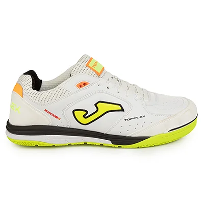 15fc973a-32b7-444b-9e71-c0f85aa18510 کفش فوتسال جوما TOP-FLEX XP JOMA 5520 | سفید/سبز - Image 1