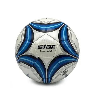 21f7e9b49808419998037e2773dca252-mmedium توپ فوتسال استار SB225TB DST | سفید/آبی - Image 1
