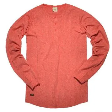 285455b9bc18401d8f30173f7674077e-mmedium بلوز مردانه K1X آستین بلند Authentic Henley | قرمز - Image 1