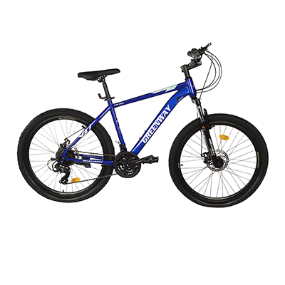 2a19d3ec-9ce5-4fe1-b027-e4ca4c5efda2 دوچرخه کمک دار GREENWAY 26*18 - 2611 استیل دیسکی سایز 26 | آبی - Image 1