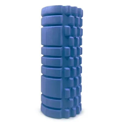32a7b47fb01940d4b0415100fe157e4a-mmedium فوم رولر بدنسازی آجدار 33 سانتیمتری T01 | آبی - Image 1