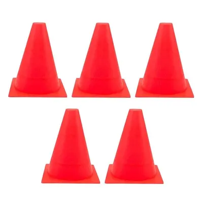 476f7ce98f9e45e99f81b58e3915365f-mmedium مانع تمرین فوتبال مخروطی ۲۰ سانتیمتری ژله ای بسته 5 عددی DST | گلبهی - Image 1