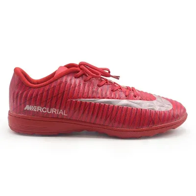 4beabdb2e20040b884525c471c4522b8-mmedium کفش فوتسال یوز سالنی طرح نایک CR7 | قرمز/آبی - Image 1