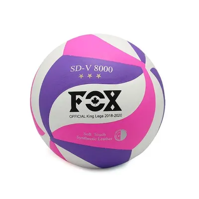 5e59668504b2417a9896b8a825e4bde6-mmedium-2 توپ والیبال فاکس FOX SD-V8000 DST | بنفش/صورتی - Image 1