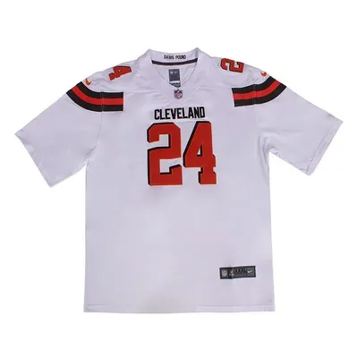 6368d6d2a07644108ccfba09d0b4c999-mmedium تیشرت ورزشی راگبی مردانه طرح نایک Cleveland 24 | سفید - Image 1