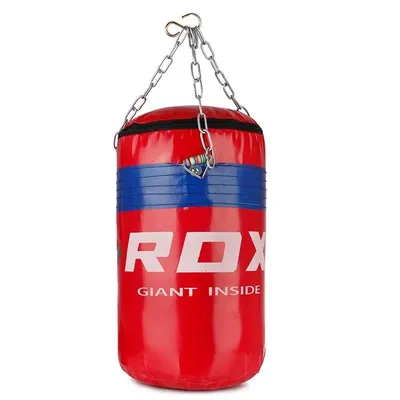 665d3203768d44bd9456f38e79143377-mmedium-2 کیسه بوکس کانتینری آویز دار زنجیری RDX 70*30 ANG BYT | قرمز - Image 1