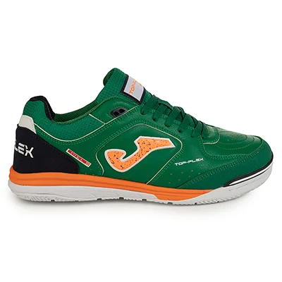 690e0fe9-5fc1-4000-bf45-ffed6c8f0fa9 کفش فوتسال جوما TOP-FLEX XP JOMA 5520 | سبز/نارنجی - Image 1