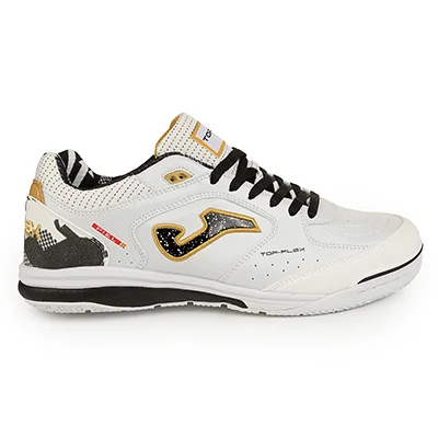 823add96-2c5f-4851-a32a-804210be9309 کفش فوتسال جوما TOP-FLEX XP JOMA 5520 | سفید/مشکی - Image 1