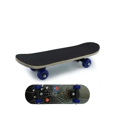 8317a6fb2c8f4de6b1894cfedae66c75-mmedium-1 اسکیت برد SKBRD01 کوچک | مشکی/طوسی - Image 1
