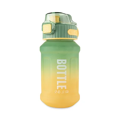 862b0a60-832c-49a1-8e51-0bdd73aec20c قمقمه ورزشی نی دار 800 سی سی BOTTLE | سبز/زرد - Image 1