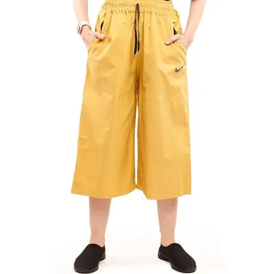 8ecac211945d43fdacea301e043d7fc1-mmedium-1 شلوار اسپرت زنانه طرح نایک برمودا پوکا KHS | زرد - Image 1