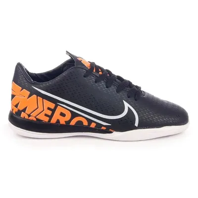 935fd10cb30642ca80e5a6874e7714db-mmedium-2 کفش فوتسال سالنی طرح نایک Just Do it MZZ | مشکی/نارنجی - Image 1
