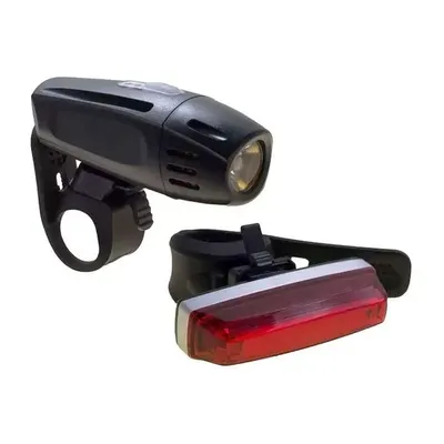 948e5c80748b4dc68fb8e57d30257c85-mmedium ست چراغ دوچرخه جلو وعقب اوکی شارژی XC-241238 | مشکی - Image 1