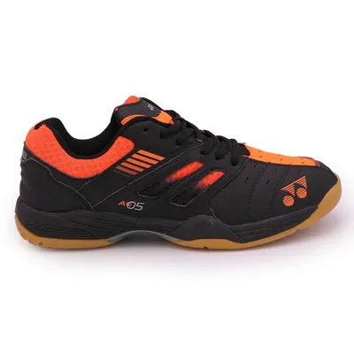 ab559fe4804844b1b84c62e30cc4d8a3-mmedium کفش بدمینتون یونکس All England 05 | مشکی/نارنجی - Image 1