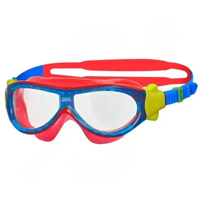 bdaed56f4a754d099cff0db95f44be91-mmedium-1 عینک شنا بچه گانه زاگز phantom kids mask HMK | آبی/قرمز - Image 1