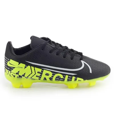e69346402223421186e3af71592774a0-mmedium کفش فوتبال طرح نایک Just Do it MZZ | مشکی/فسفری - Image 1