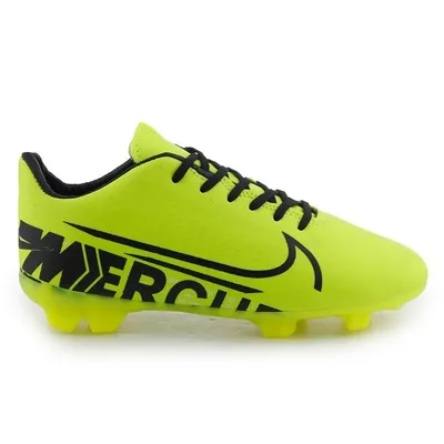 f64727660f10430ba9c2bc698ab68fed-mmedium کفش فوتبال طرح نایک Just Do it MZZ | فسفری/مشکی - Image 1
